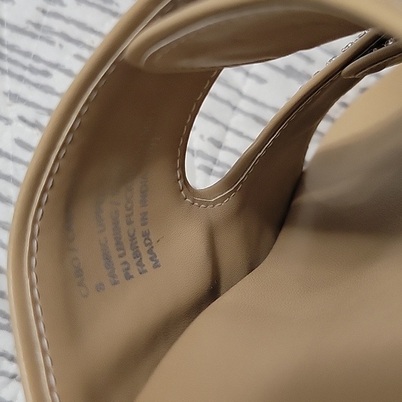 Steve Madden sz 8 rhinestone slides - Picture 5 of 5